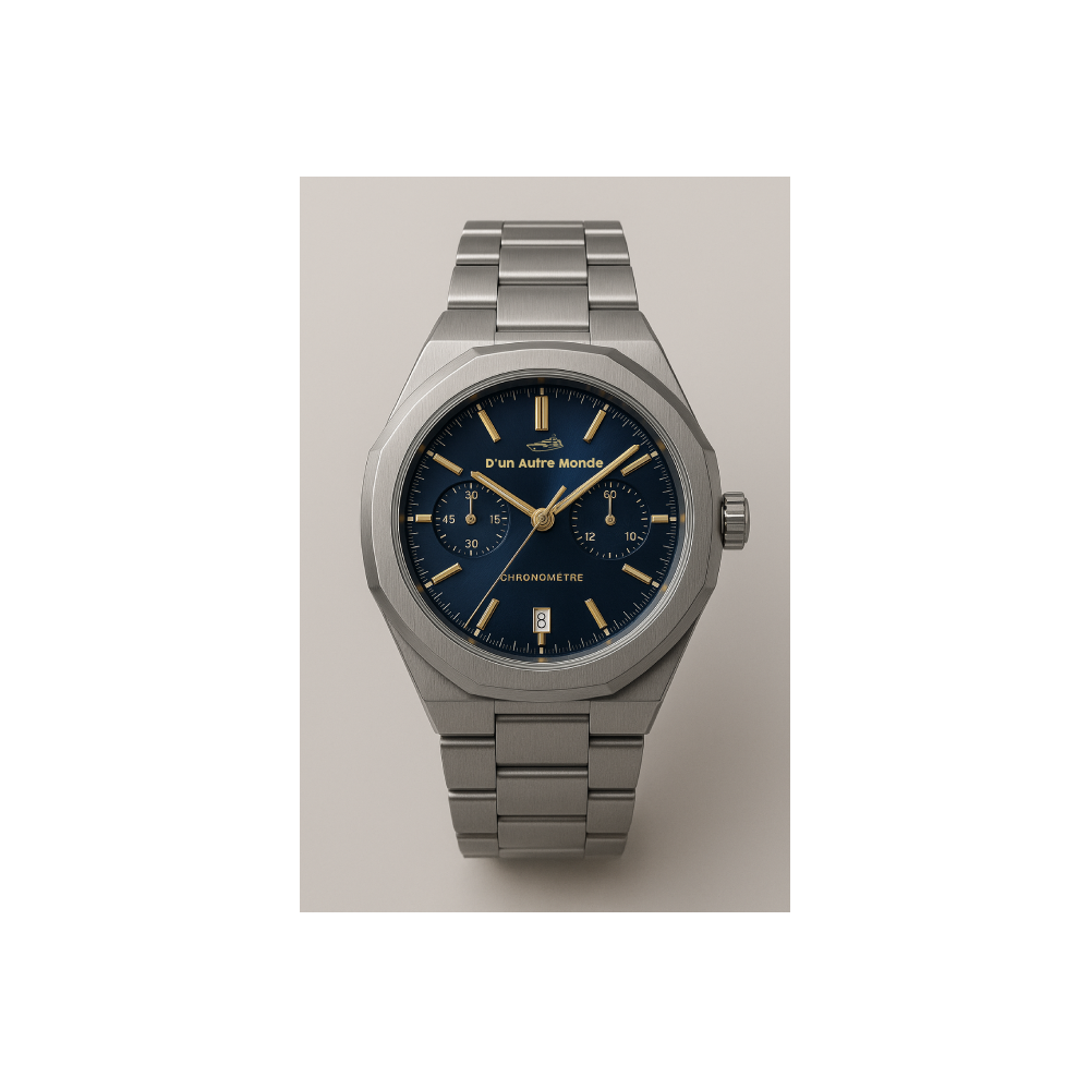 Monaco Royale Chronomètre luxury AI-designed precision watch with elegant chronometric movement